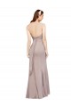 Sleeveless Off the Shoulder Soft Chiffon Black Long Prom Dress / Bridesmaid Dress Bath