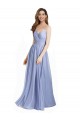 Sleeveless Sweetheart Chiffon & Lace Long Bridesmaid Dress / Evening Dress Bath