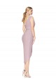 Sleeveless Sweetheart Soft Chiffon Primrose Cocktail Length High Low Evening Gown / Prom Dress / Bridesmaid Dress Bath