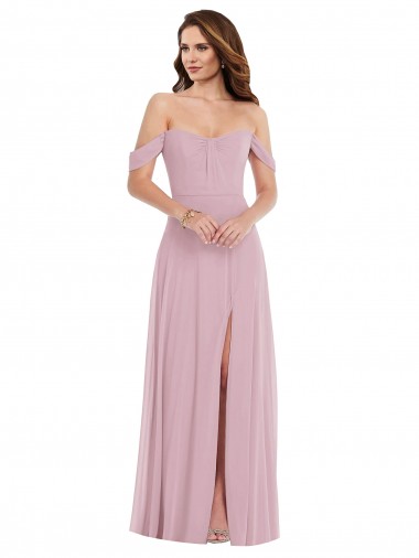 Sleeveless Sweetheart Soft Chiffon Primrose Long Black Tie Evening Gown / Bridesmaid Dress Bath