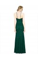 Sleeveless High Neck Lace Dark Green Long Prom Dress / Bridesmaid Dress Bath