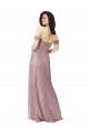 Sleeveless Sweetheart Lace Long Bridesmaid Dress Bath