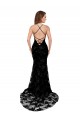 Sleeveless High Neck Lace Black Long Black Tie Evening Gown / Prom Dress / Bridesmaid Dress Bath
