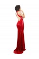 Sleeveless High Neck Sequin Red Long Formal Evening Gown / Prom Dress / Bridesmaid Dress Bath