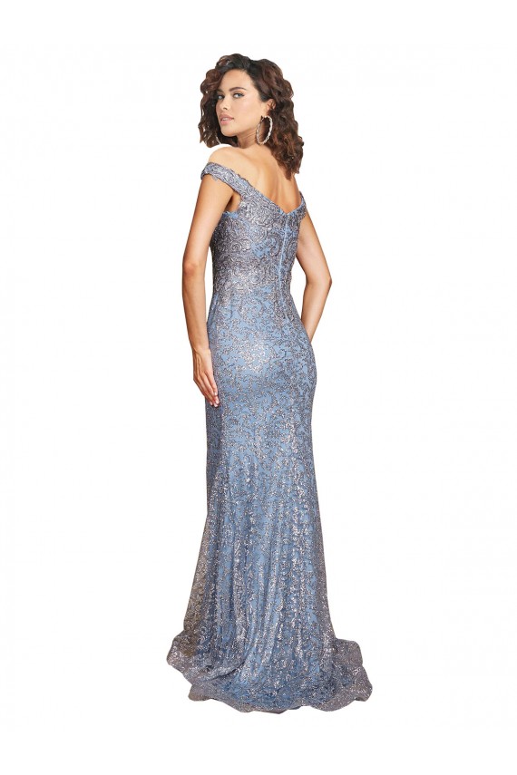 Sleeveless Sweetheart Sequin Long Formal Evening Gown / Prom Dress / Bridesmaid Dress Bath