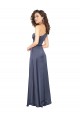 Sleeveless One Shoulder Silk like Satin Dusk Long Formal Evening Gown / Prom Dress / Bridesmaid Dress Bath