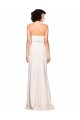 Sleeveless Strapless Stretch Crepe Mermaid Long Prom Dress / Bridesmaid Dress Bath