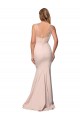 Sleeveless Sweetheart Stretch Crepe & Tulle Nude Long Formal Evening Gown / Prom Dress / Bridesmaid Dress Bath